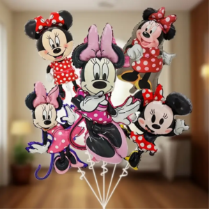 Minnie Mouse Helium Foil Balloon — Balloons Delivery Qatar | Better Half Flowers Doha