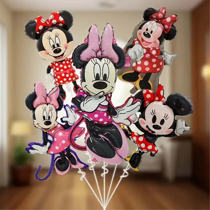 Minnie Mouse Helium Foil Balloon — Flower Delivery Qatar | Better Half Flowers