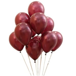 10pcs brown helium balloon — Balloons Delivery Qatar | Better Half Flowers Doha